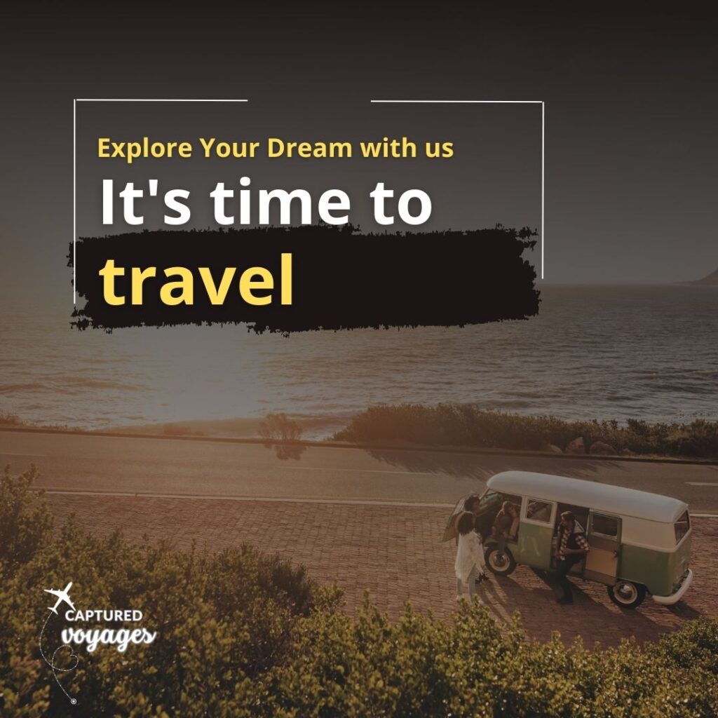 travel social media post