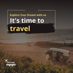 travel social media post